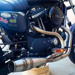 ハーレー　スポーツスター　マフラー　エキパイ　2in1 2025年最新】2in1 マフラー スポーツスターの人気アイテム