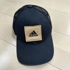 【値下げ】adidas 帽子　キャップ　ブラック　フリーサイズ　アディダス