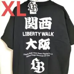 【新品】LIBERTY WALK★リバティーウォーク★半袖Tシャツ★大阪限定★黒のサムネイル