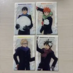 ハイキュー‼︎ トレーディングクリアカード　雪合戦　烏野高校