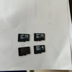 SP MicroSDメモリーカード 16GB 4GB 32GB