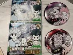 HUNTER×HUNTER コレクション缶バッジ ヒソカ ネテロ