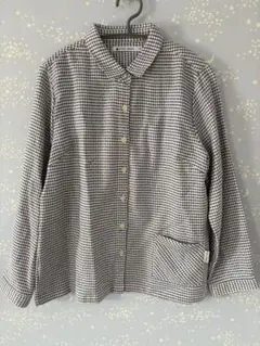 本日限定お値下げ‼️T'BIS STUDIOチェックポケット付きシャツ　日本製のサムネイル