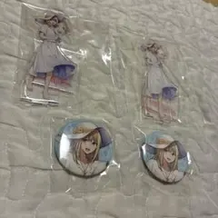 Ave Mujica アクスタ缶バッジ 三角初華ドロリス ゲーマーズ夏の本まつり
