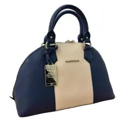 《美品》 Samantha & chouette 2way ハンドバッグ ブルー