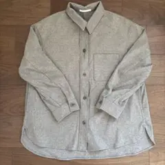 UNIQLOブラッシュドジャージーシャツジャケット