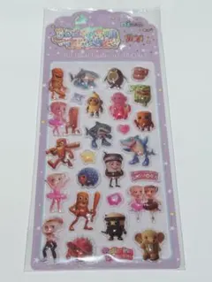 〖イタリアンブレインロッド〗立体夜光シール