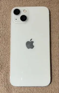 美品　iPhone 13 スターライト256GB