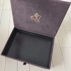 ゴディバ GODIVA 箱 空箱 BOX スエード生地 ブラウンのサムネイル