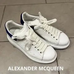 【美品】ALEXANDER MCQUEEN ホワイト/ネイビー スニーカーのサムネイル