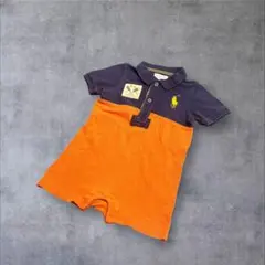 Ralph Lauren ベビー ロンパース 70 ポロシャツ ポニー　刺繍