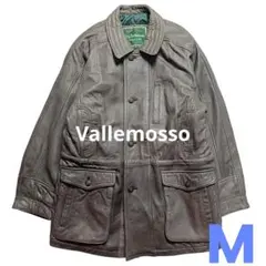 バレモッソ レザーブルゾン ラムレザー 茶色 ヴィンテージ メンズ ゆったり