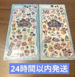 【正規品】プチドロップステッカー ベビーミッキー ミッキー＆フレンズ 2枚セット