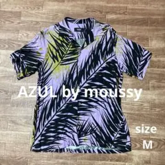 AZUL by moussy 半袖シャツ　M 柄物　個性的