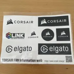 【非売品】CORSAIR elgato シール