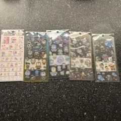 う*ぴ様 ドラえもんドロップジェリーシール4種　4サイズステッカー