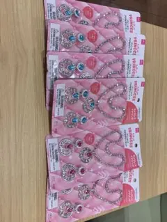 【新品】6点セットハートなしDAISO　プリンセス　アクセサリーセット