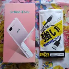 ひび割れ　Zenfone 4 Max ＆ Type-C 充電同期ケーブル 2mのサムネイル