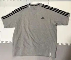 adidas アディダス 半袖 Tシャツ グレー