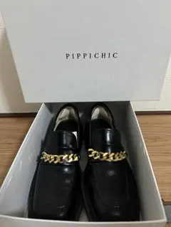 Pippichic ゴールドチェーンローファー　ESTNATION