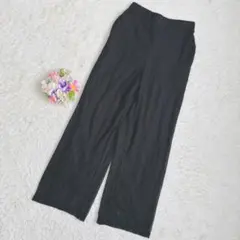 しまむら　新品タグ付き　Lutique STレースワイドストレートパンツ