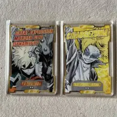 ヒロアカ ステータスカード 上鳴電気 爆豪勝己