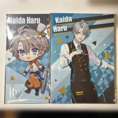 【匿名配送】ココス×にじさんじ ろふまお クリアファイル 甲斐田晴2枚セット