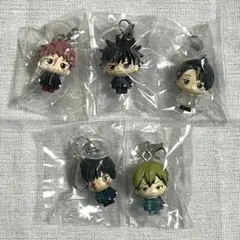 呪術廻戦　死滅回遊　めじるしアクセサリー　 虎杖　伏黒　乙骨　真希　直哉　５点