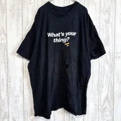 マクドナルド Tシャツ 丸首 半袖 ロゴ ビッグサイズ 黒 綿 お出かけ 一点物のサムネイル