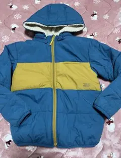 breeze ブリーズ　2wayアウター中綿ボアリバーシブルブルゾン　150