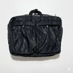 【希少・筆記体ロゴ】PORTER タンカー 3WAY ブリーフケース ブラック