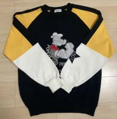 PLUS ℃ RENOWN レナウン ポパイ&フレンズ オリーブ スウェット