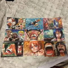 ONE PIECE 名場面デザインカード 9枚セット
