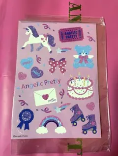 未使用　Girly Sticker シールのサムネイル