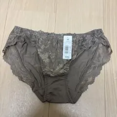 【新品未使用】aimerfeel ブラウン Mサイズ レースショーツ