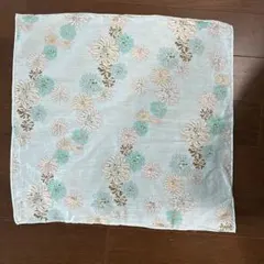 PAUL & JOE 花柄ハンカチ 水色のサムネイル