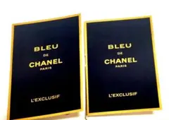 CHANEL★ブルードゥシャネルレゼクスクルジフパルファムサンプルのサムネイル