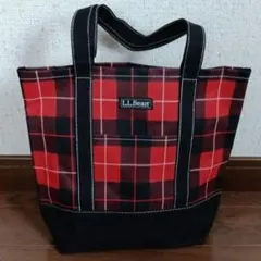 L.L.Bean チェック柄 トートバック◎303のサムネイル