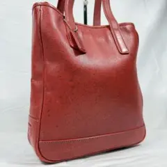 COACH OLD COACH ハンドバッグ トートバッグ レザー 7776 赤