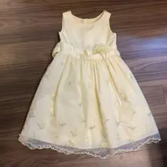 Princess motherways花柄刺繍ドレス 120