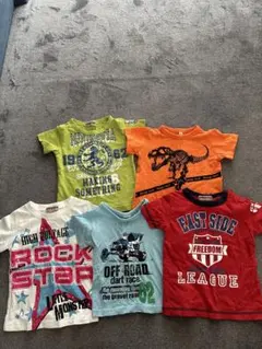 子供用Tシャツまとめ売り　5枚 90〜95センチ