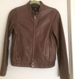 ライダースジャケット ラムレザー