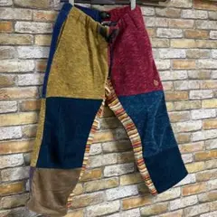 ALDIES パッチワーク クロップドパンツ Sサイズのサムネイル
