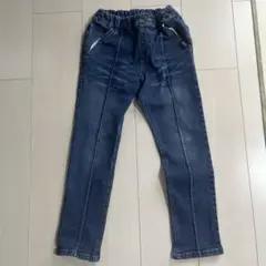 美品　WASK 120 ダークブルー デニムパンツ