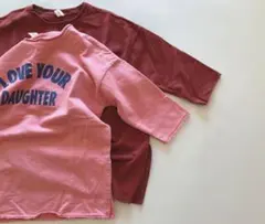 新品　トレーナーワンピ　女の子　シンプル