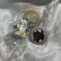 モフサンド 缶バッジ フィギュア ねこ