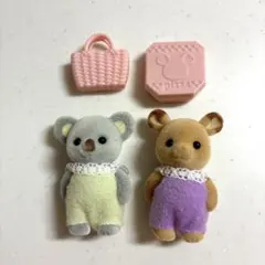 シルバニアファミリー キラキラくじ ショッピングシリーズ 人形セット