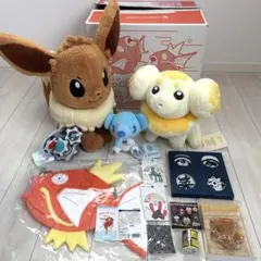 ピカピカボックス2026 ポケモン ぬいぐるみ イーブイ コイキング
