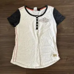Harley-Davidson ヘンリーネック Tシャツ