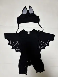 【未使用に近い】ハロウィン　コウモリ仮装ベビー　80サイズ